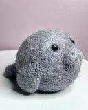 Manatee Needle Felting Kit