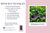 Witch Hat Felting Kit