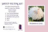 Sheep Needle Felting Kit