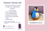 Penguin Needle Felting Kit